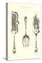 Silverware Patterns for Serving Implements-null-Stretched Canvas