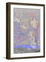 Silvery Moon I-Alicia Ludwig-Framed Art Print