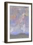 Silvery Moon II-Alicia Ludwig-Framed Art Print