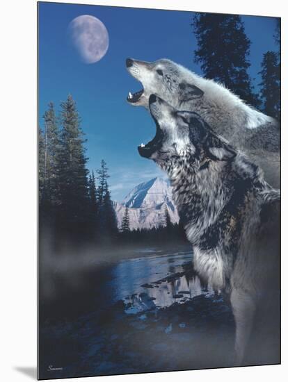 Silvery Moon-Gordon Semmens-Mounted Photographic Print