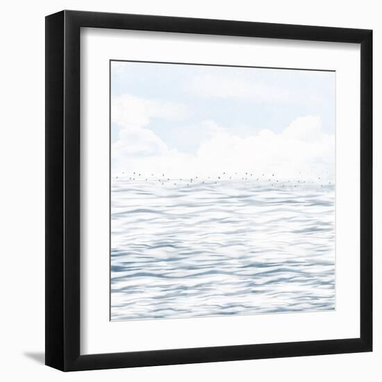 Silvery Morning 2-Melody Hogan-Framed Art Print