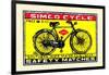 Simco Cycle-null-Framed Art Print