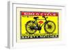 Simco Cycle-null-Framed Art Print