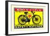 Simco Cycle-null-Framed Art Print