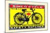 Simco Cycle-null-Mounted Art Print