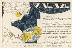 Advertisement for Helena Rubinstein's Valaze Beauty Cream-Simeon-Mounted Photographic Print