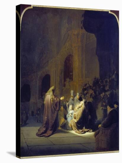 Simeon in the Temple, 1631-Rembrandt van Rijn-Stretched Canvas