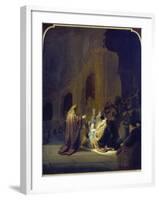 Simeon in the Temple, 1631-Rembrandt van Rijn-Framed Giclee Print