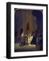 Simeon in the Temple, 1631-Rembrandt van Rijn-Framed Giclee Print