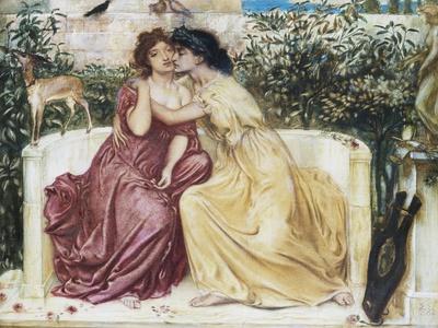 Sappho and Erinna in the Garden Mytelene