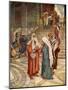 Simeon the righteous - Bible-William Brassey Hole-Mounted Giclee Print