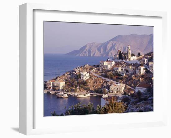 Simi Island, Dodecanese Islands, Greece-Ken Gillham-Framed Photographic Print