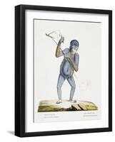 Simia Satyrus Fem-null-Framed Giclee Print