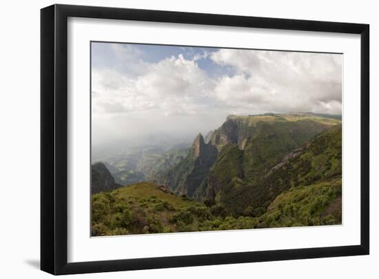 Simien Mountains National Park, UNESCO World Heritage Site, Amhara Region, Ethiopia, Africa-Gabrielle and Michel Therin-Weise-Framed Photographic Print