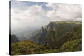 Simien Mountains National Park, UNESCO World Heritage Site, Amhara Region, Ethiopia, Africa-Gabrielle and Michel Therin-Weise-Stretched Canvas