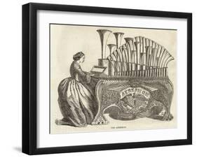 Similar to the Calliope This American Instrument is Basically an Organ-null-Framed Art Print
