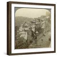 Simla, India's Summer Capital, C1900s-Underwood & Underwood-Framed Photographic Print