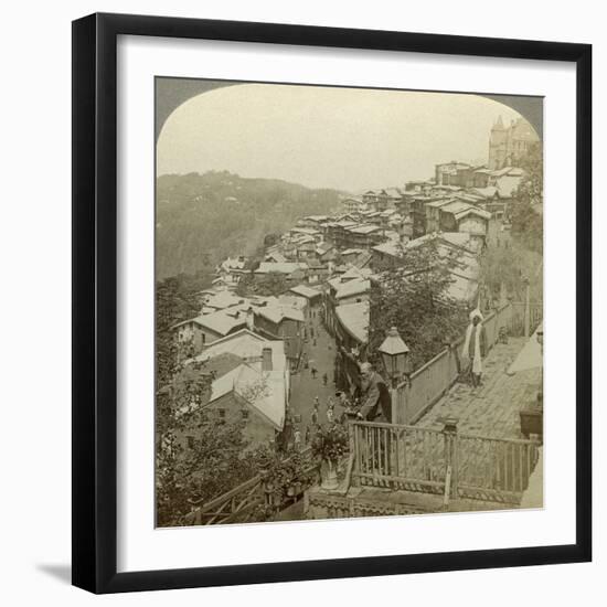 Simla, India's Summer Capital, C1900s-Underwood & Underwood-Framed Photographic Print