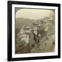 Simla, India's Summer Capital, C1900s-Underwood & Underwood-Framed Photographic Print