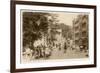 Simla: Street Scene Outside the Hotel Cecil-null-Framed Photographic Print