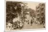 Simla: Street Scene Outside the Hotel Cecil-null-Mounted Photographic Print