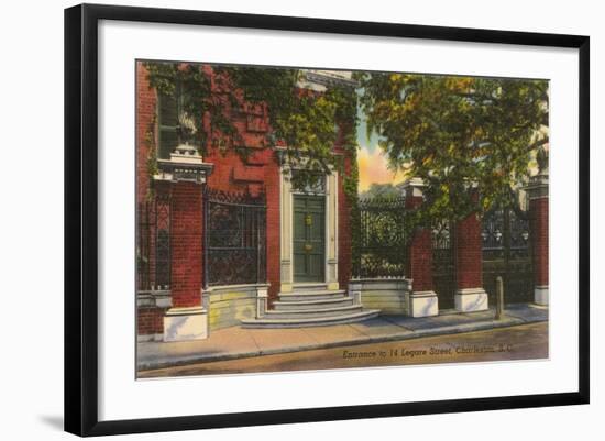 Simmons-Edwards House, Charleston-null-Framed Art Print