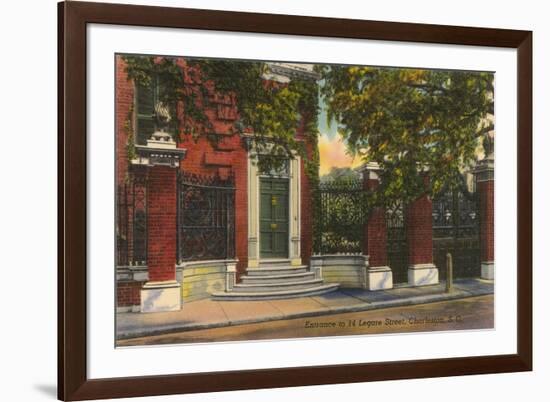 Simmons-Edwards House, Charleston-null-Framed Art Print