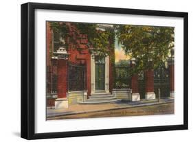 Simmons-Edwards House, Charleston-null-Framed Art Print