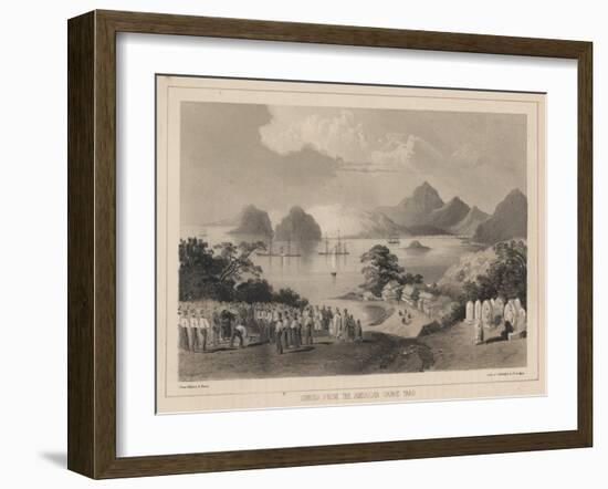 Simoda from the America Graveyard, 1885-Wilhelm Joseph Heine-Framed Giclee Print