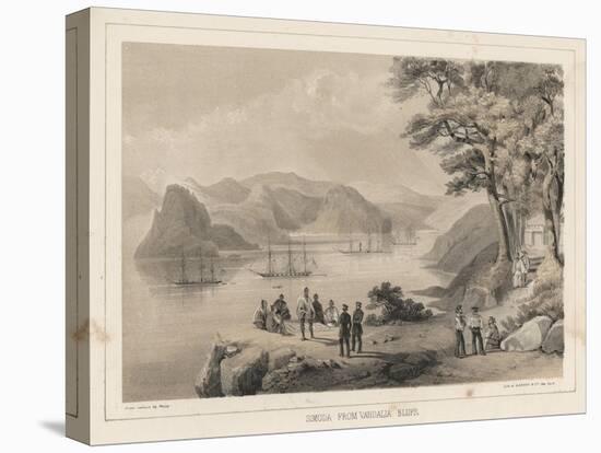 Simoda from Vandalia Bluff, 1855-Wilhelm Joseph Heine-Stretched Canvas