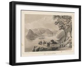 Simoda from Vandalia Bluff, 1855-Wilhelm Joseph Heine-Framed Giclee Print