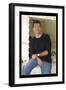 Simon at the Fountain Studios, Wembley-null-Framed Photographic Print