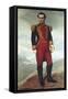 Simon Bolivar (1783-1830)-Antonio Salguero-Framed Stretched Canvas