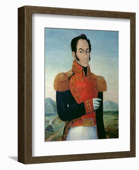 Simon Bolivar (1783-1830)-Arturo Michelena-Framed Giclee Print