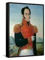 Simon Bolivar (1783-1830)-Arturo Michelena-Framed Stretched Canvas