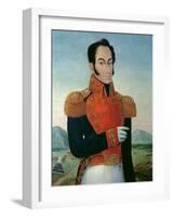 Simon Bolivar (1783-1830)-Arturo Michelena-Framed Giclee Print