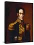 Simon Bolivar, 1825-Antonio Salas-Framed Stretched Canvas