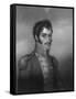 Simon Bolivar, 19th Century South American Revolutionary-W Holl-Framed Stretched Canvas