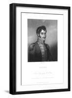 Simon Bolivar, 19th Century South American Revolutionary-null-Framed Giclee Print