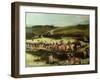 Simon Bolivar and Francisco De Paula Santander Travelling to Bogota-Francisco De Paula Alvarez-Framed Giclee Print