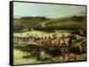 Simon Bolivar and Francisco De Paula Santander Travelling to Bogota-Francisco De Paula Alvarez-Framed Stretched Canvas