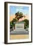 Simon Bolivar Monument, Lima, Peru, Early 20th Century-null-Framed Giclee Print