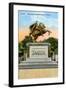 Simon Bolivar Monument, Lima, Peru, Early 20th Century-null-Framed Giclee Print