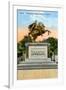 Simon Bolivar Monument, Lima, Peru, Early 20th Century-null-Framed Giclee Print