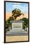 Simon Bolivar Monument, Lima, Peru, Early 20th Century-null-Framed Giclee Print