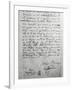 Simon Bolivar's Last Will and Testament Dictated in Santa Marta in Colombia in 1830, Colombia-null-Framed Giclee Print