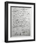 Simon Bolivar's Last Will and Testament Dictated in Santa Marta in Colombia in 1830, Colombia-null-Framed Giclee Print