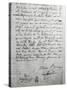Simon Bolivar's Last Will and Testament Dictated in Santa Marta in Colombia in 1830, Colombia-null-Stretched Canvas
