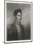 Simon Bolivar South American Soldier Statesman and Revolutionary Leader, Known as the Liberator-M.n. Bate-Mounted Art Print