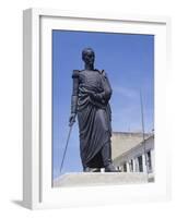 Simon Bolivar Statue, la Guaira, Venezuela-null-Framed Photographic Print